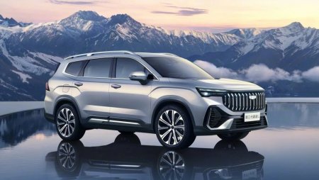 Geely представила обновленный кроссовер Okavango